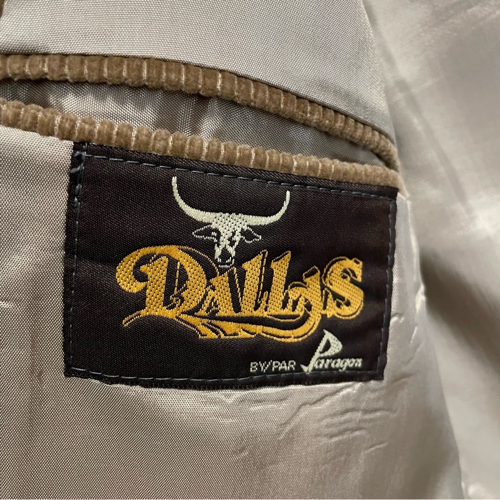 Dallas By Paragon Western Cowboy Yoke Sports Coat Suit Jacket Blazer Vintage - Picture 9 of 16